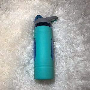 Blue water bottle
